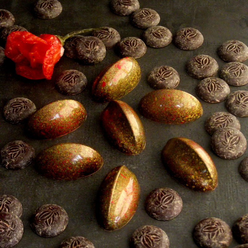 Schoko-Chili-Ganache