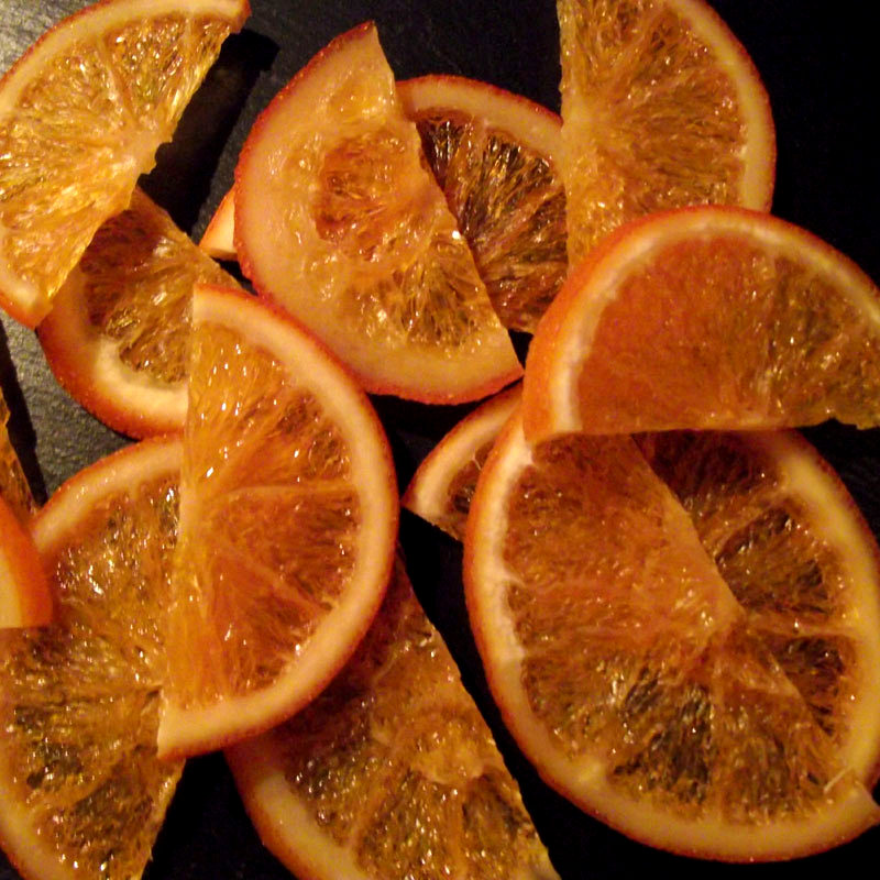 Kandierte Orangen